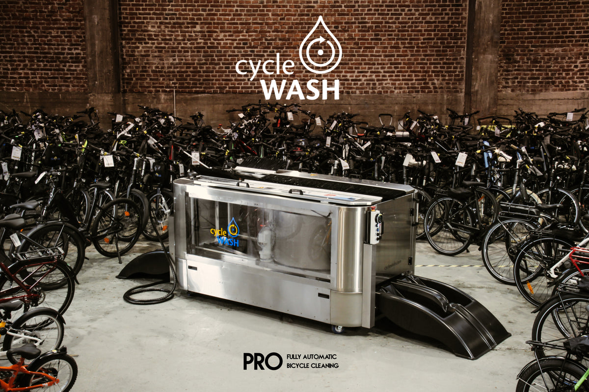 Pedal Mobile Bike Cleaning Service CycleWASH® PRO Black Or