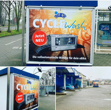 Load image into Gallery viewer, cycleWASH® PRO bicycle washing &amp; drying robot