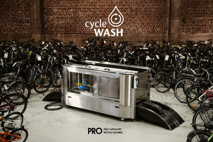 cycleWASH® PRO bicycle washing & drying robot